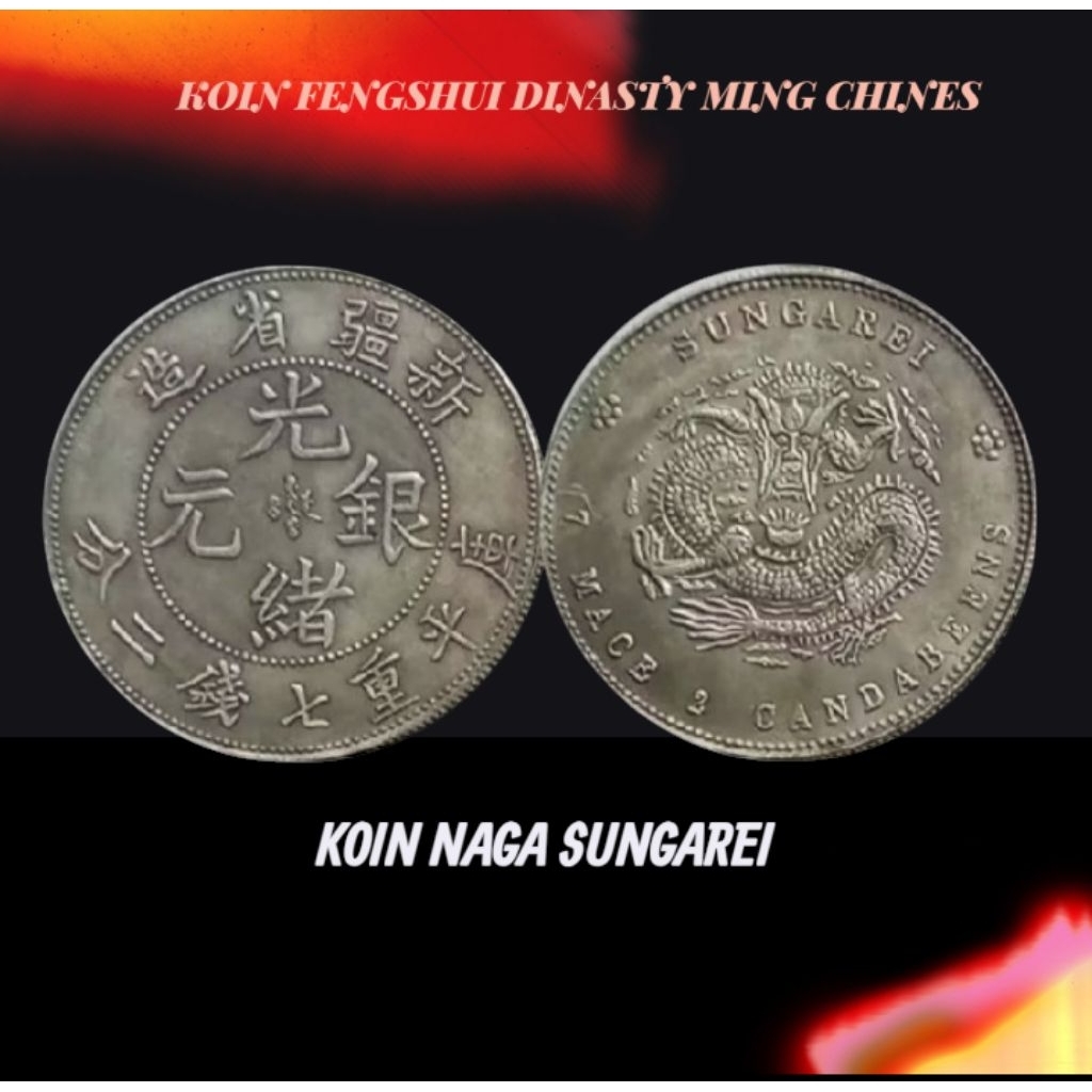 KOIN FENGSHUI KUNO DINASTY MING CHINESE