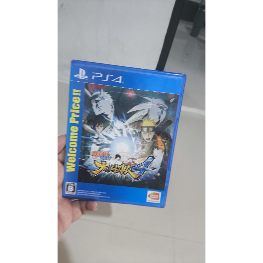 kaset bd naruto ultimate ninja storm ps4