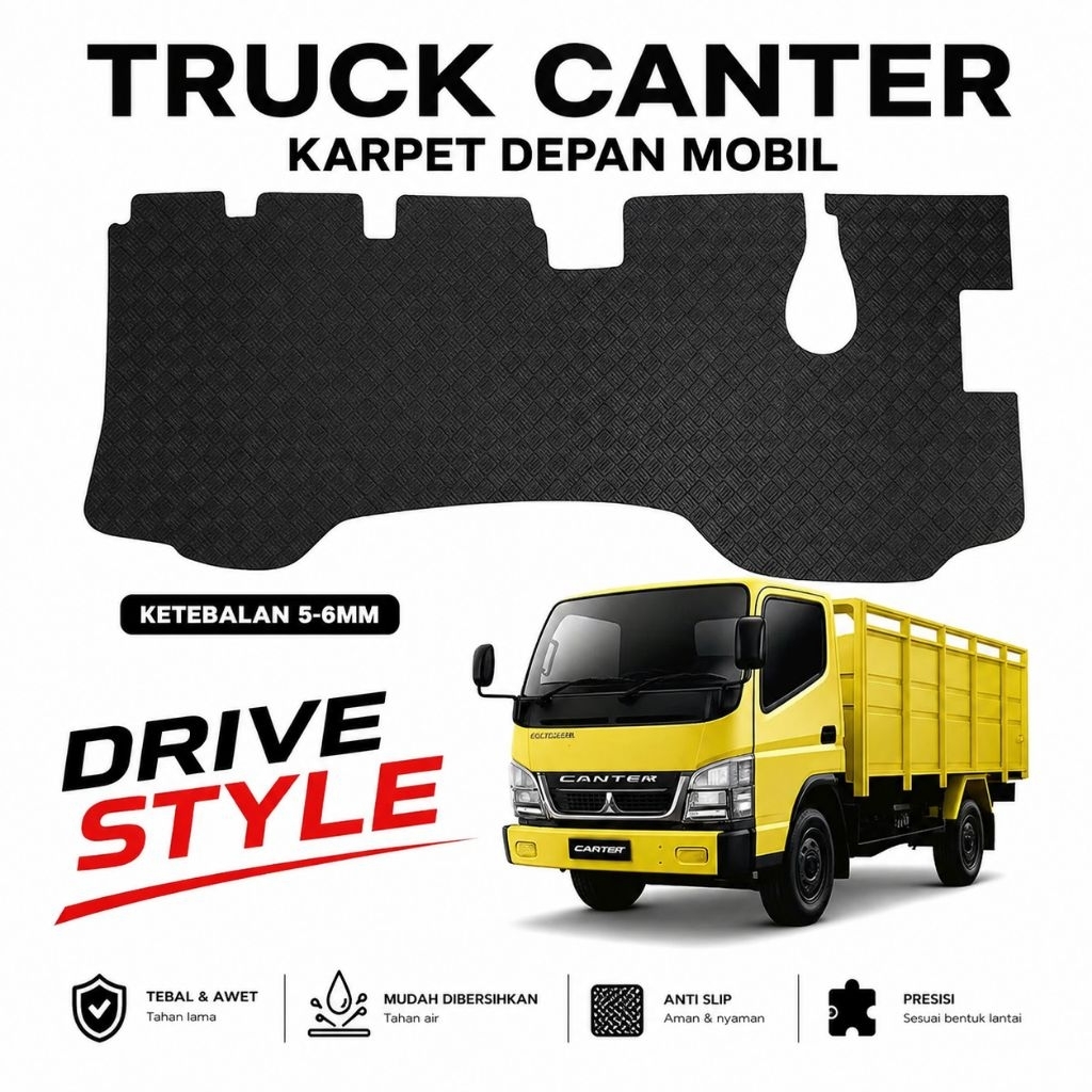 Karpet Depan Lantai Mobil Canter /Karpet Mobil Truck Canter Termurah