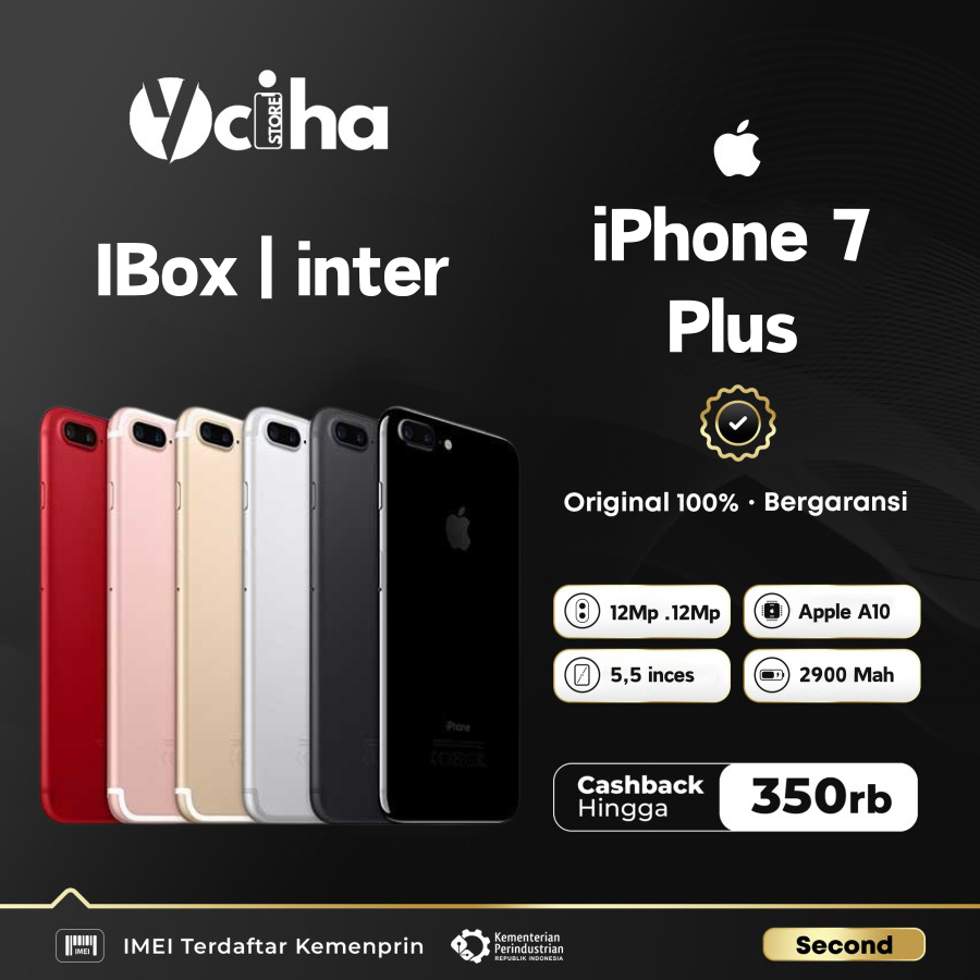 IPhone 7 Plus Second 32GB 128GB 256GB Original