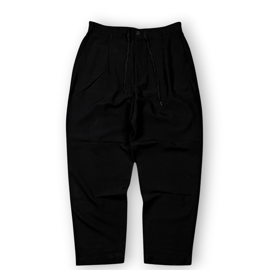 GU Pleated Relaxed Trousers Straight Fit