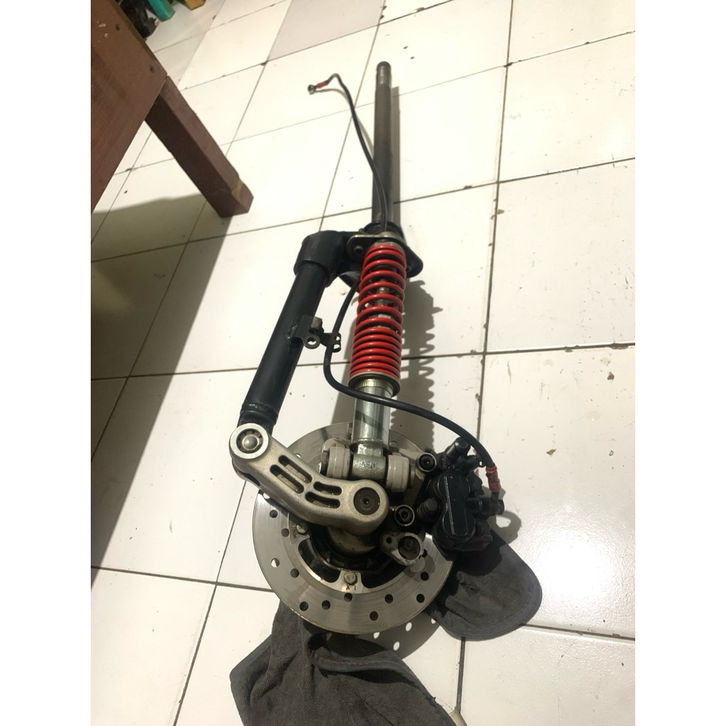 FORK VESPA MATIC SPRINT PRIMAVERA SATU SET ORIGINAL