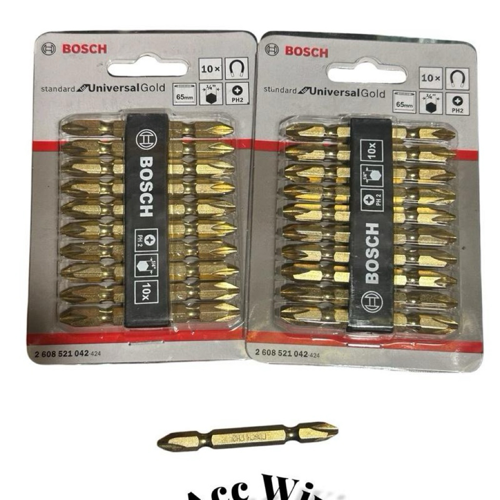 Mata Obeng Angin Plus Plus Boschi untuk Bor Listrik Bor Tangan Magnet PH2 65 mm
