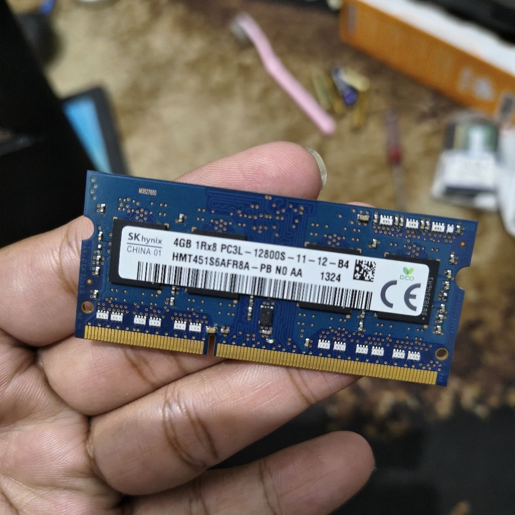 RAM Laptop SK Hynix 4GB PC3L DDR3L 12800s Normal