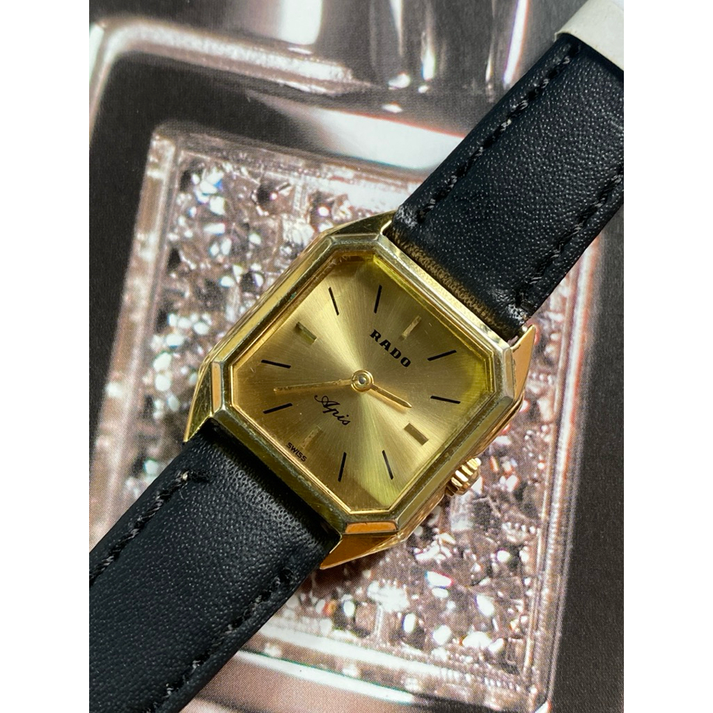 Rado Apis Tank Gold Manual Winding
