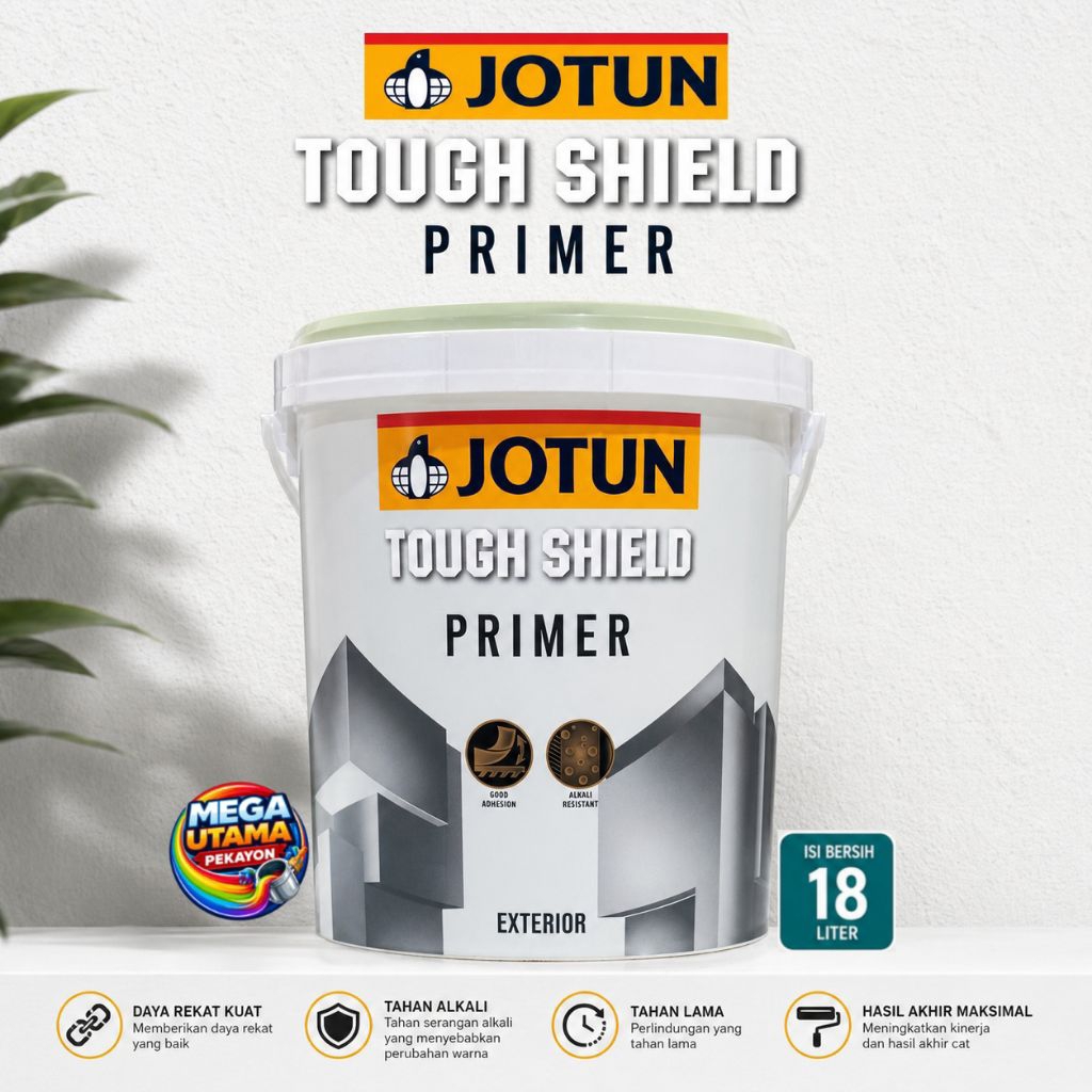 Jotun Tough Shield PRIMER 18L (25kg) Cat Dasar Dinding Tembok Exterior