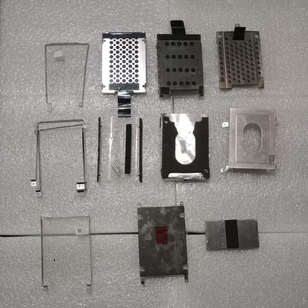 Bracket Hdd/ Ssd 2,5 inch bekas. Tempat Hardisk/ Ssd Laptop Bekas dan Tutup Ram Laptop