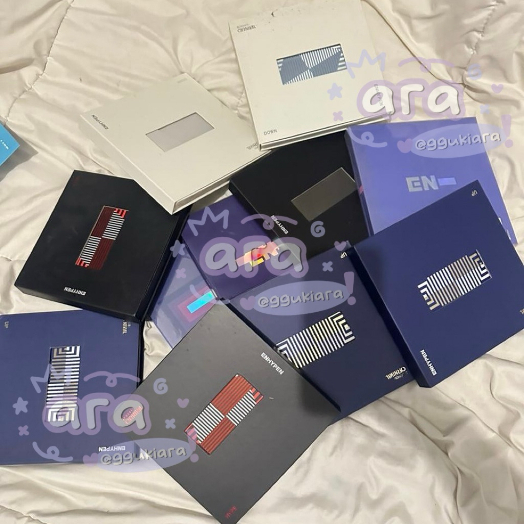 OFFICIAL ALBUM ENHYPEN (ALBUM ONLY UNSEALED)