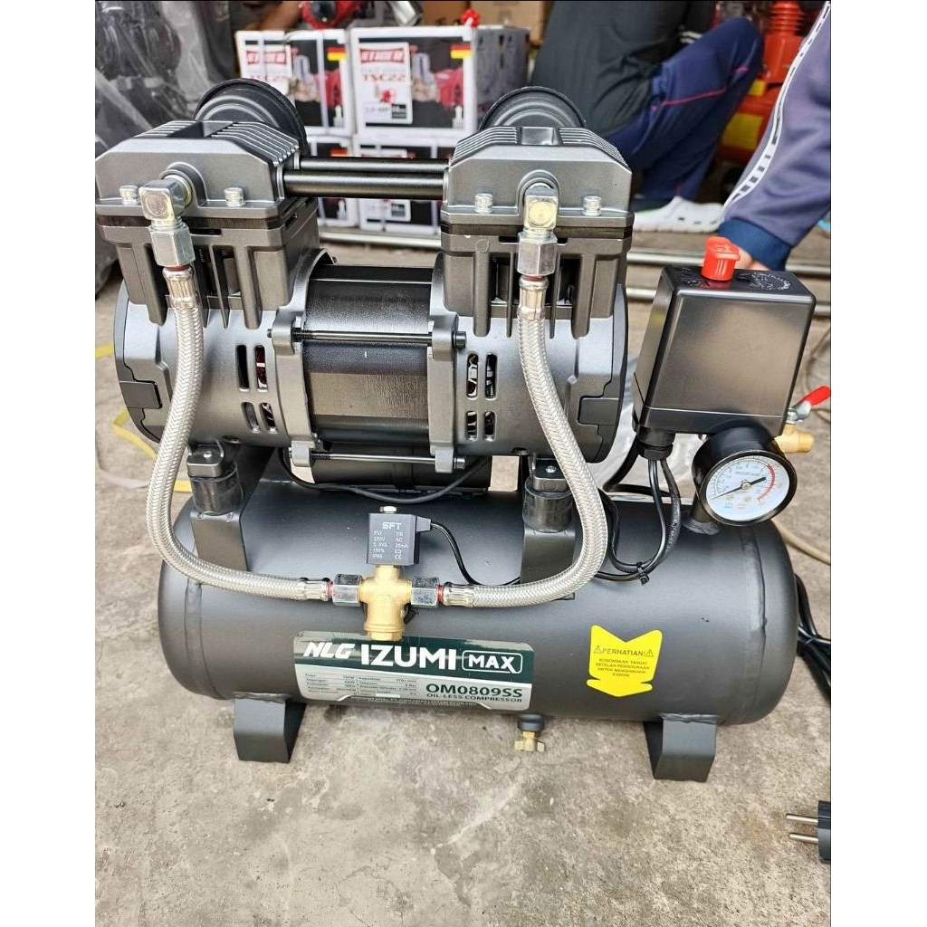 KOMPRESOR OILES IZUMI MAX 9LITER 3/4HP IZUMI MAX OM0809SS