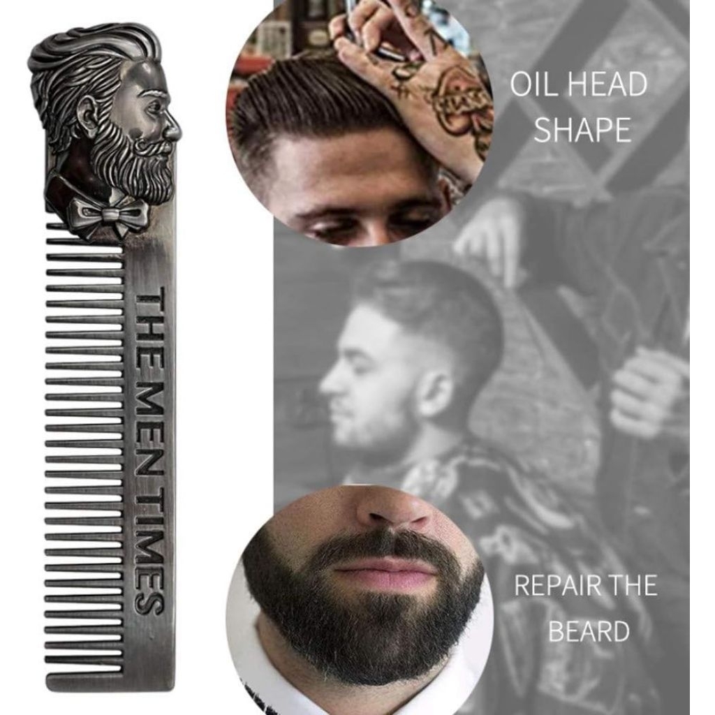 The Men Times Sisir Mini Portable Pocket Mustache Beard Comb - MR-01