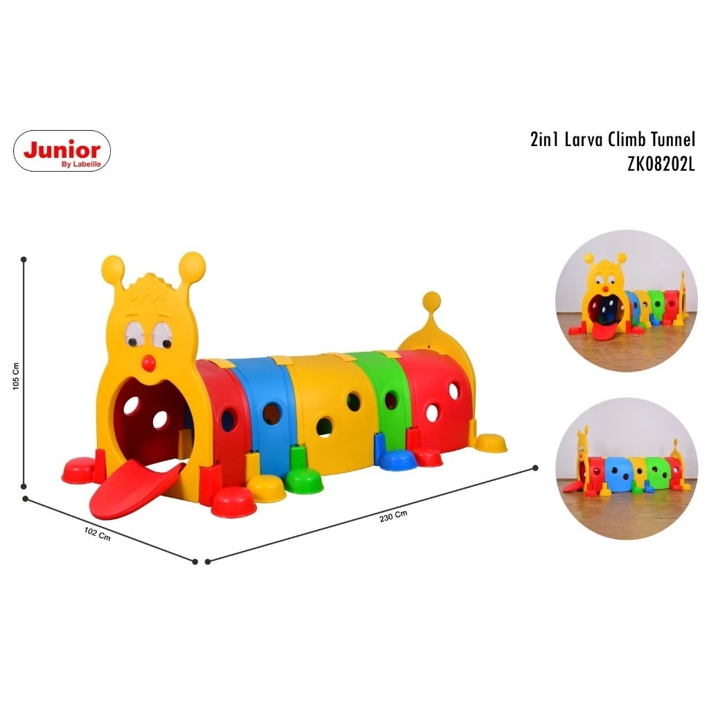 Tunnel Slide JM Spacebaby Junior Exotic Terowongan Anak Kuat Murah