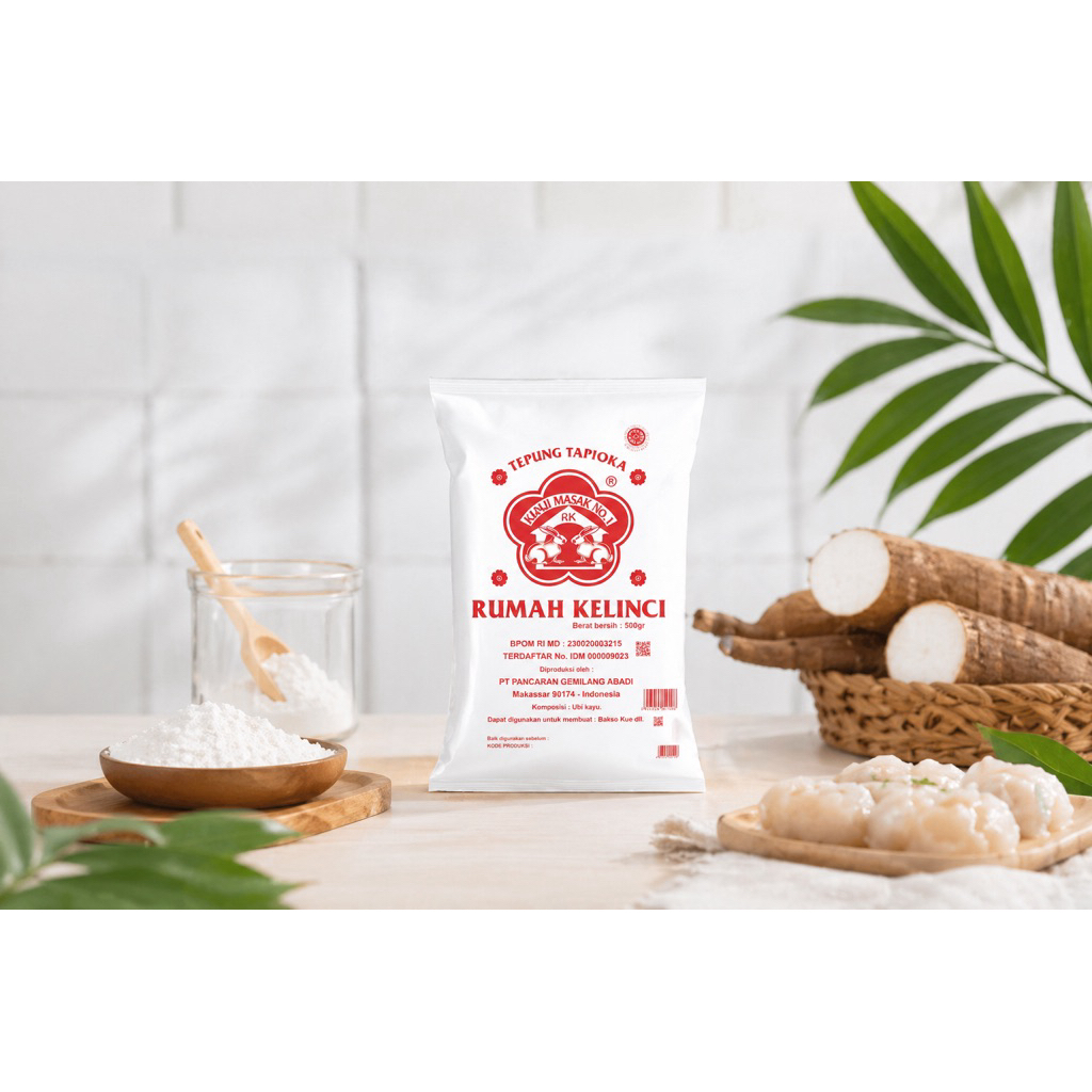 Tepung Tapioca Kanji Rumah Kelinci 500 Gram