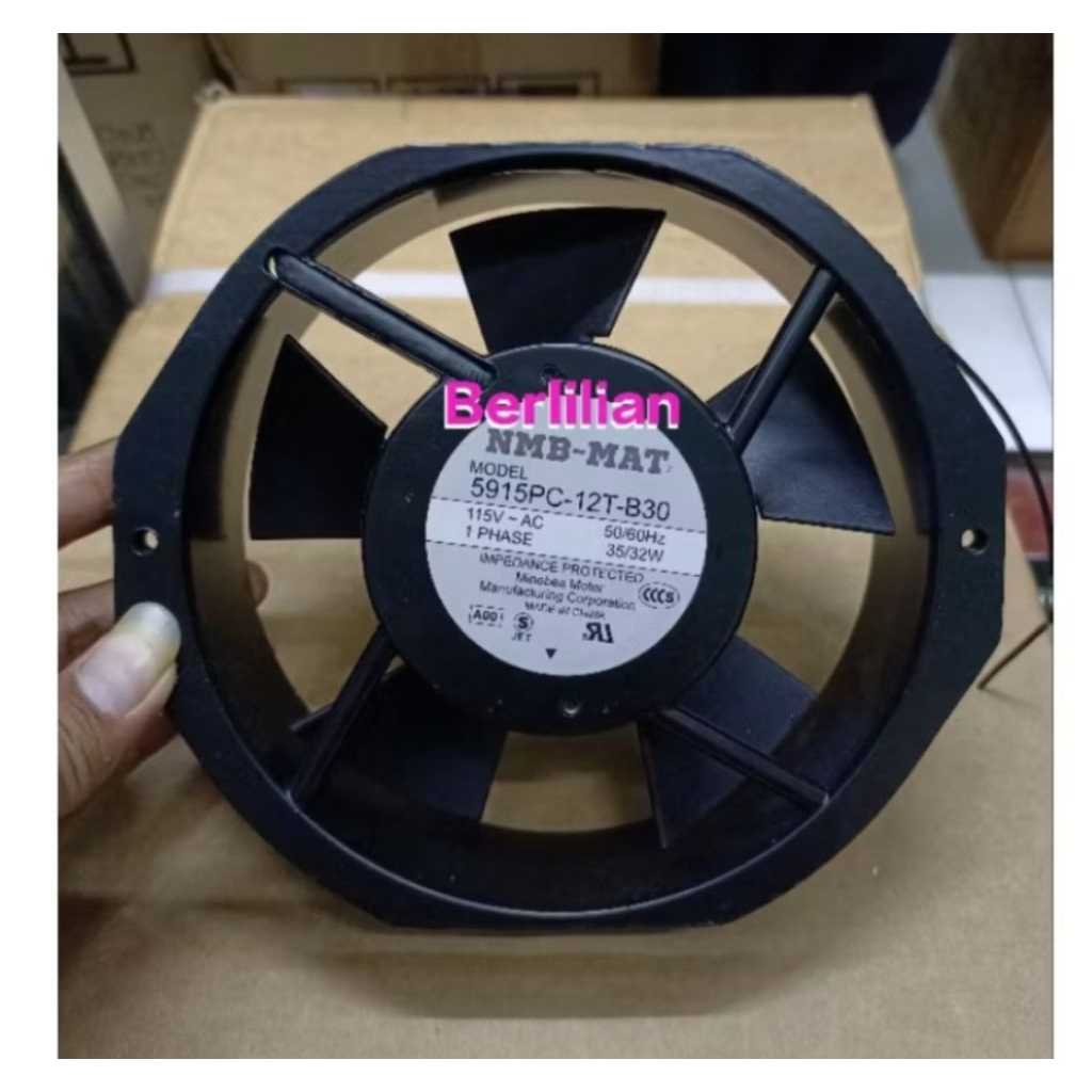Kipas Panel FAN AC NMB 15x17 CM AC 115V Jual Per/ 10pcs