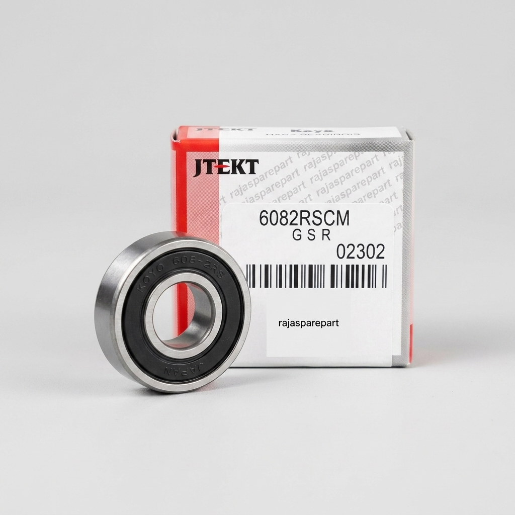 Bearing motor dinamo kipas angin 608 2RS tutup karet KOYO Jepang
