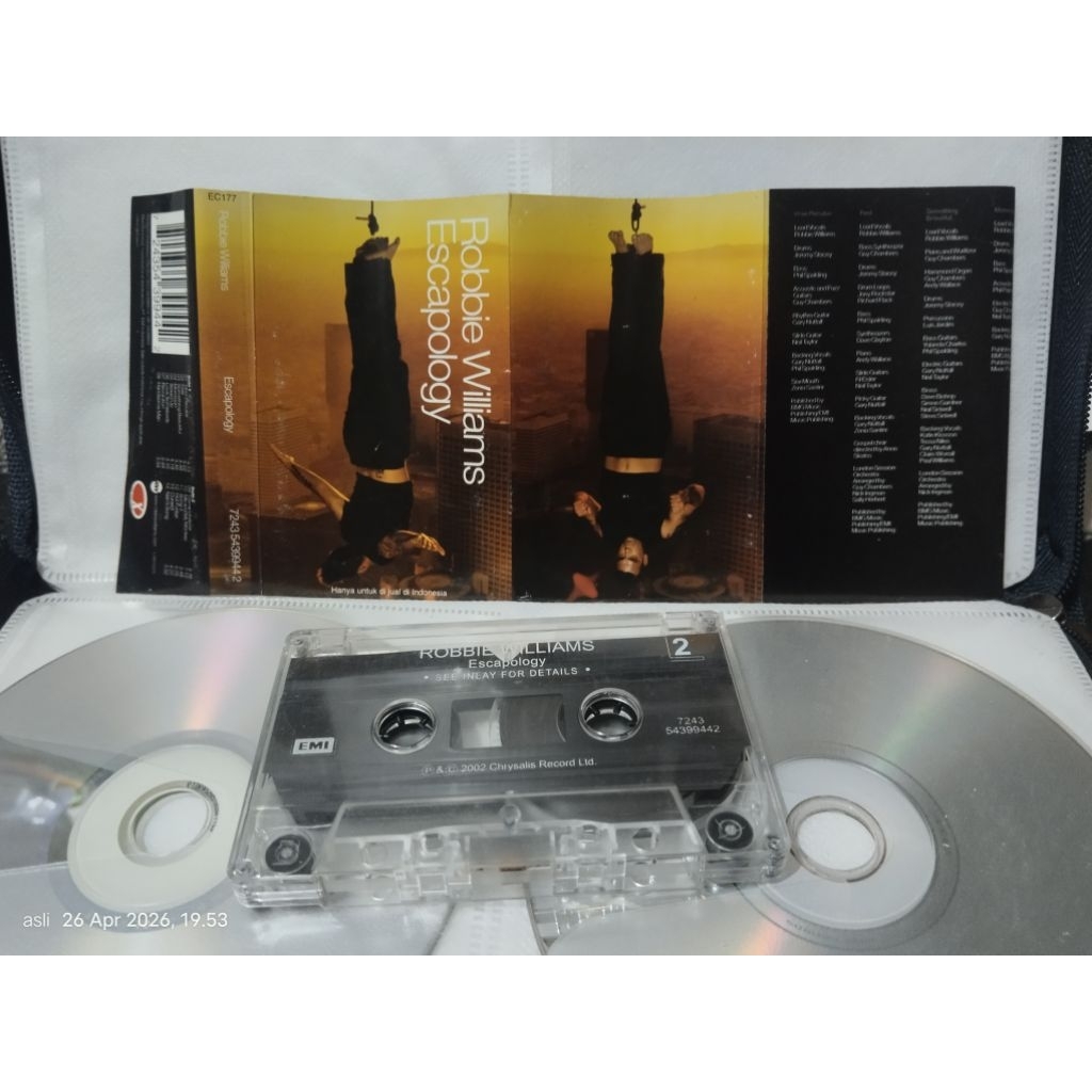 kaset pita robbie williams >> album