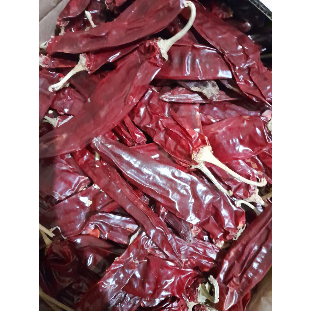 Lombok Besar Kering (1 Kg) / Lombok Ambulu / Lombok Habang / Dry Red Chili India / Bumbu Masak Haban