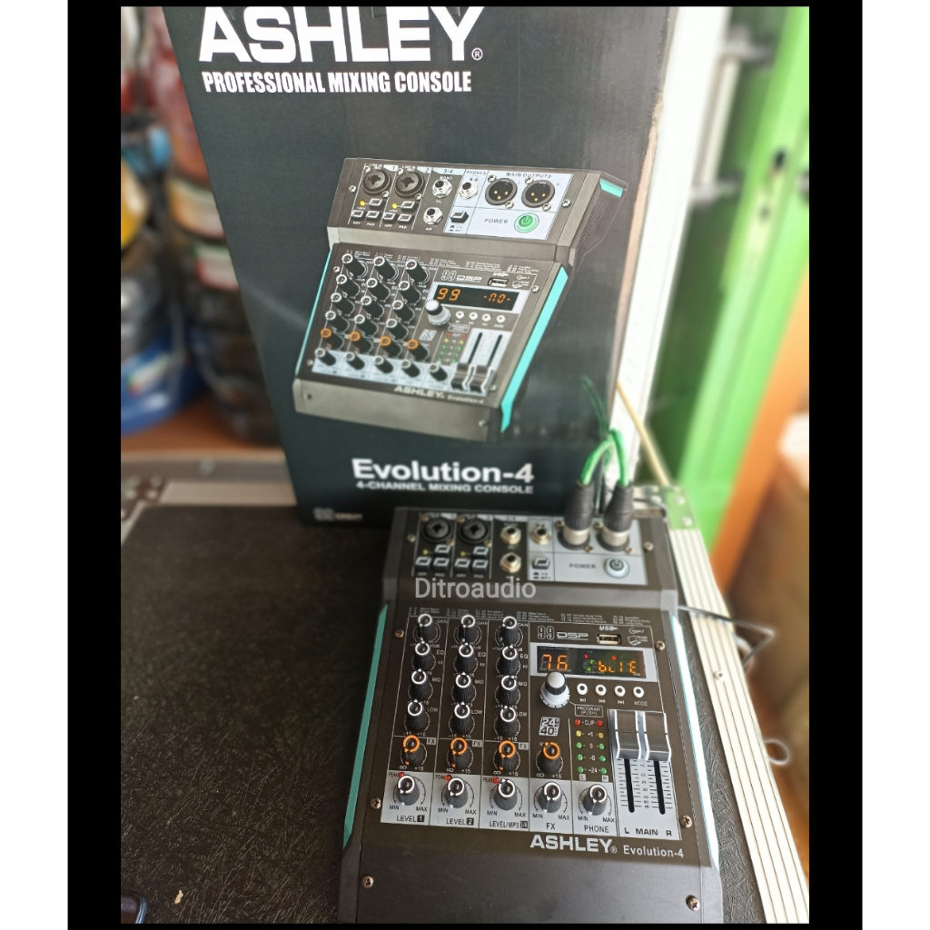 Mixer Ashley EVOLUTION 4 New / mixer audio 4 channel