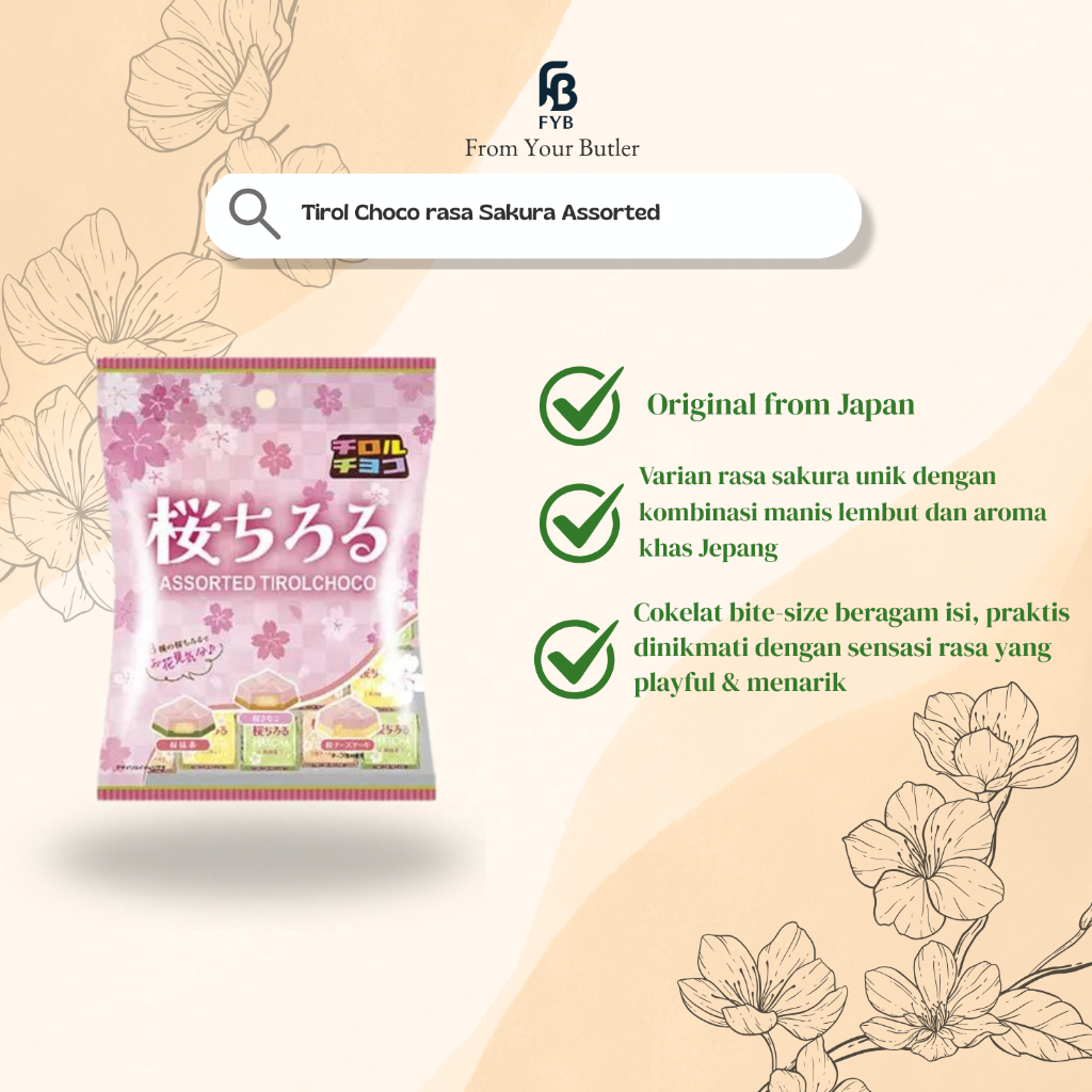 Tirol Choco Sakura – Japanese Spring Chocolate Assorted