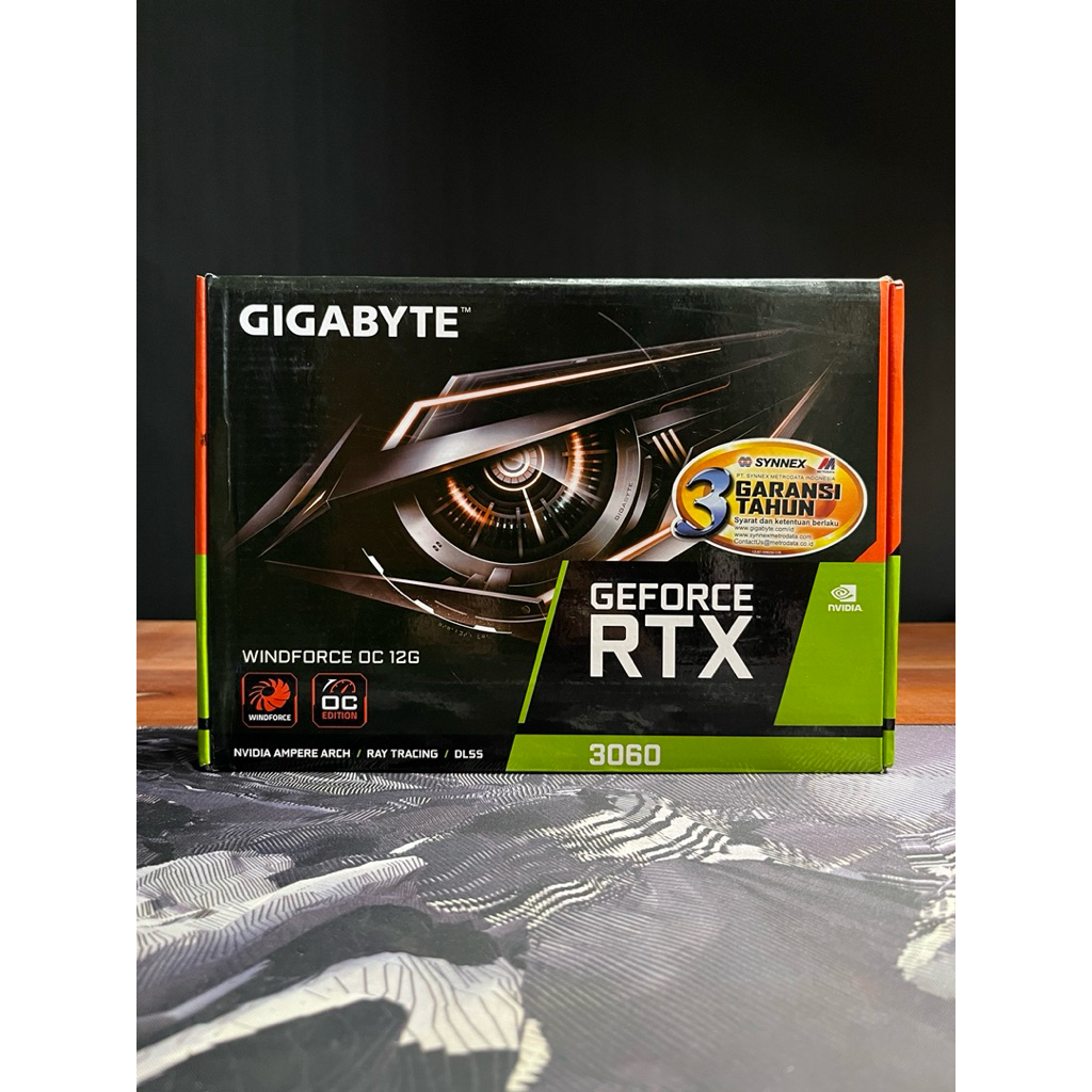 Gigabyte RTX 3060 12GB [Garansi Resmi 08/2027]