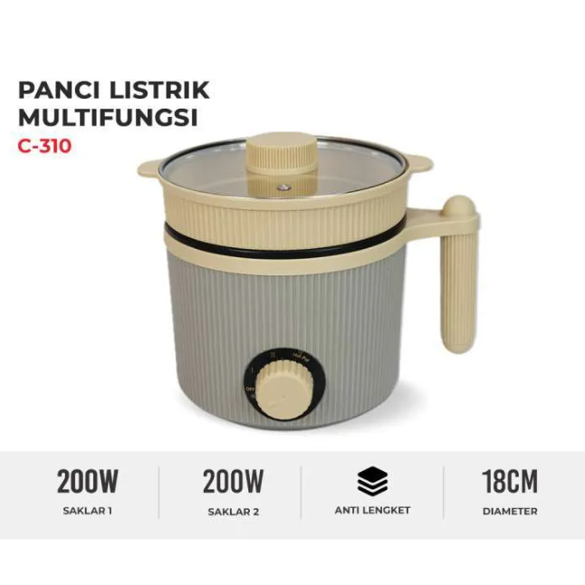 Advance Warmer Steamer Panci Elektrik C-310
