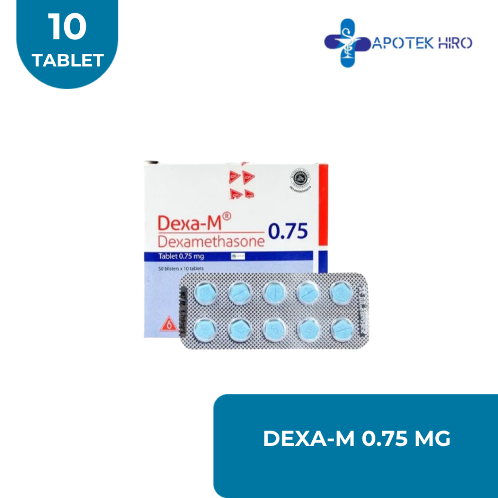 DEXA - M 0.75 MG 1 BLISTER @ 10 TABLET