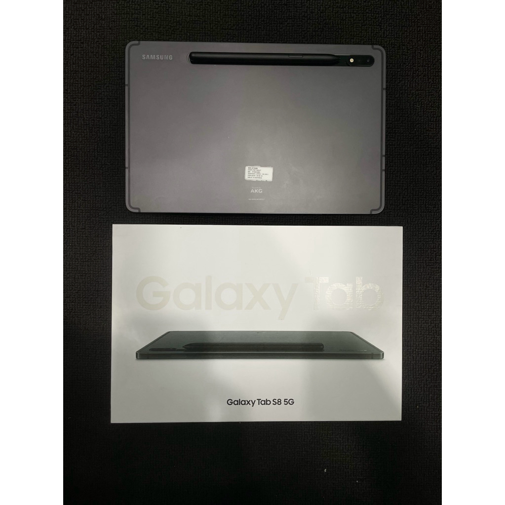 samsung tab s8 5G 8/128gb second bekas mulus fullset original resmi