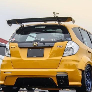 Spoiler Racing Matrial bagus Jazz Brio Dll