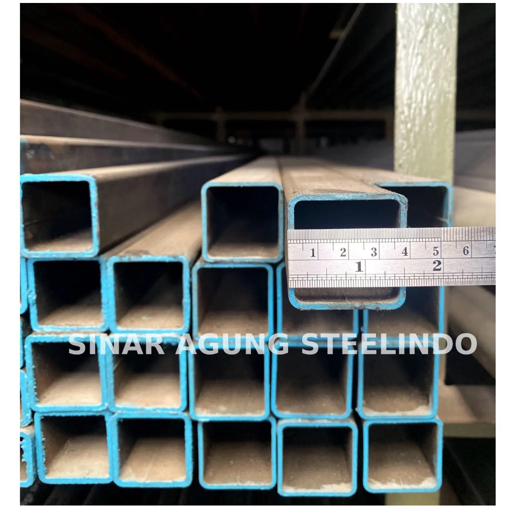 Holo 40x40 Galvanis x 1mm / Hollow Galvanis 4x4 tebal 1,5mm