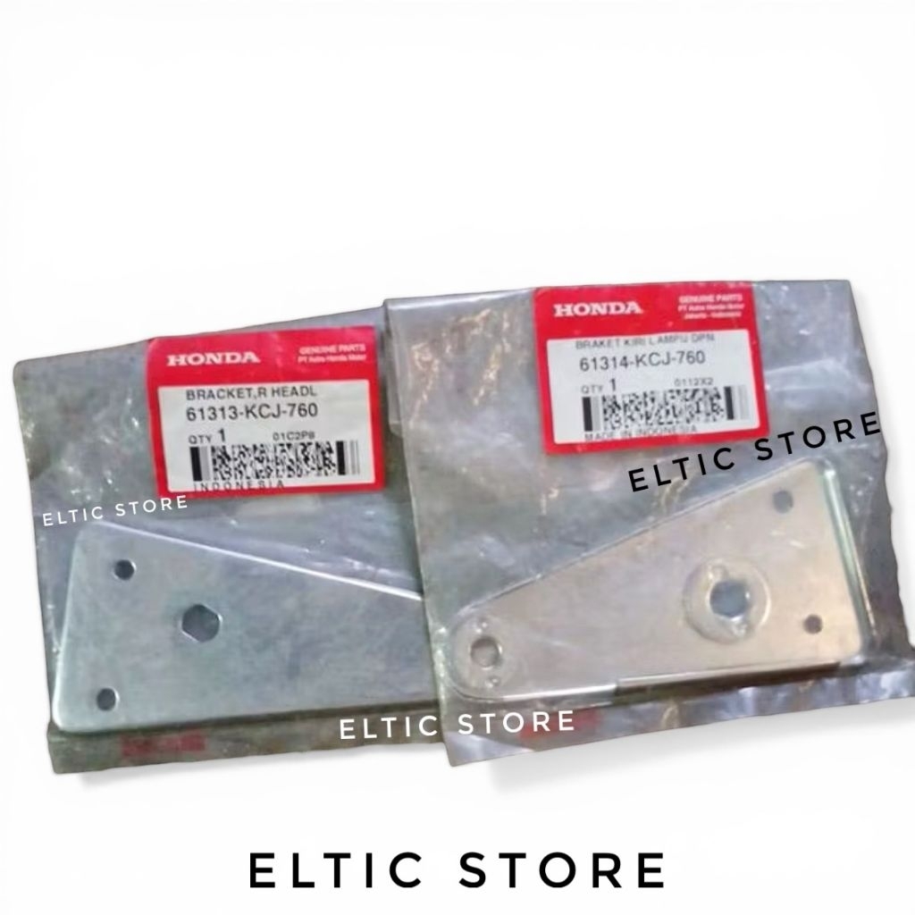 Bracket Braket Kupingan Lampu Depan Honda Tiger 2000 Original AHM