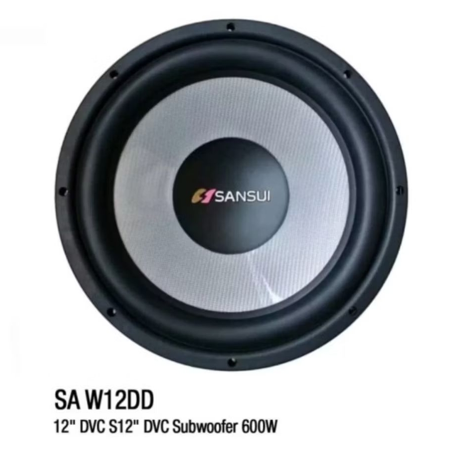 Subwoofer SANSUI 12 Inch Double Coil
