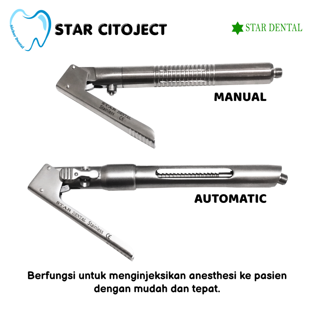 Star Dental Citoject Syringe/Citoject Syringe - Dental Instrument