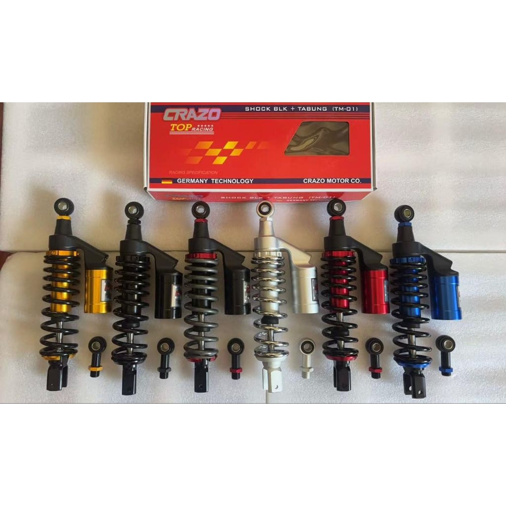 SHOCK CRAZO TABUNG ATAS MATIC UNIVERSAL/SHOCK MIO SHOCK VARIO TABUNG ATAS CRAZO/SOK BELAKANG MATIC T