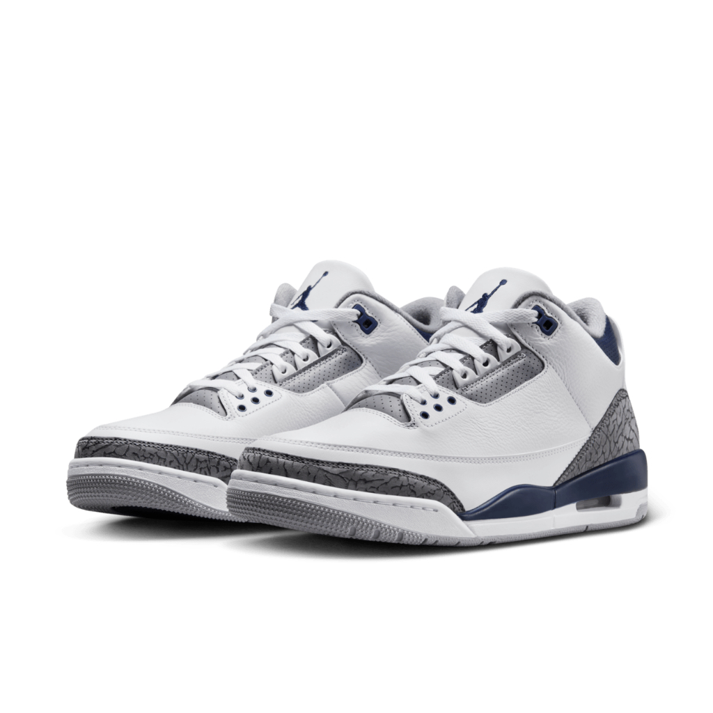 Ready Stock Air Jordan 3 'Midnight Navy' CT8532-140