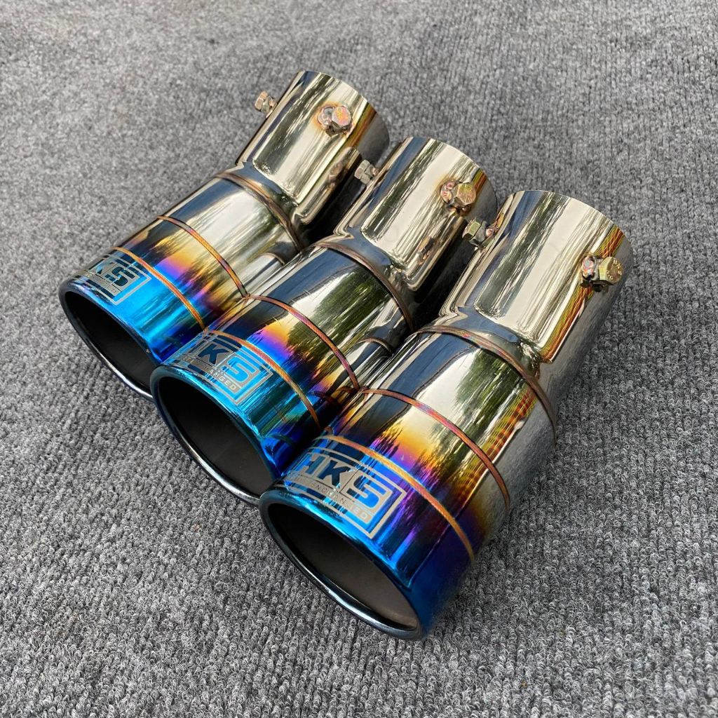 Ujung Kenalpot mobil Muffler cutter mobil diesel dan bensin pemasangan baut
