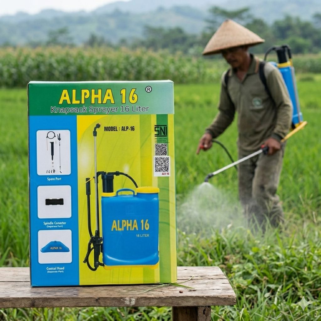 Tanki Sprayer/Knapsack Sprayer ALPHA 16 L (Original)