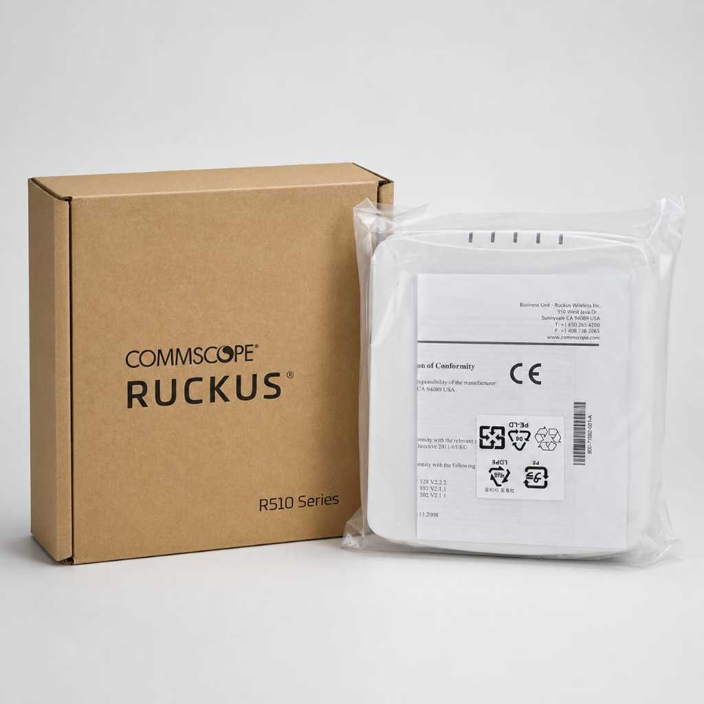 Ruckus R510 Access Point Wireless Indoor – WiFi AP Dual Band Include Box