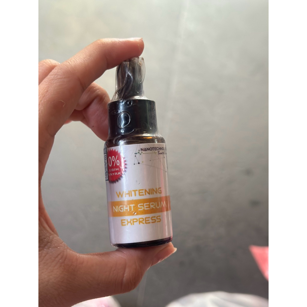 Beonskin nano whitening night express serum (10 - 60 Minutes)