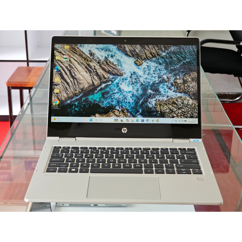 HP PROBOOK X360 435 G7 AMD Ryzen 7 Pro 4750U Ram 16 GB Touchscreen 2 in 1 premium Bisnis Laptop