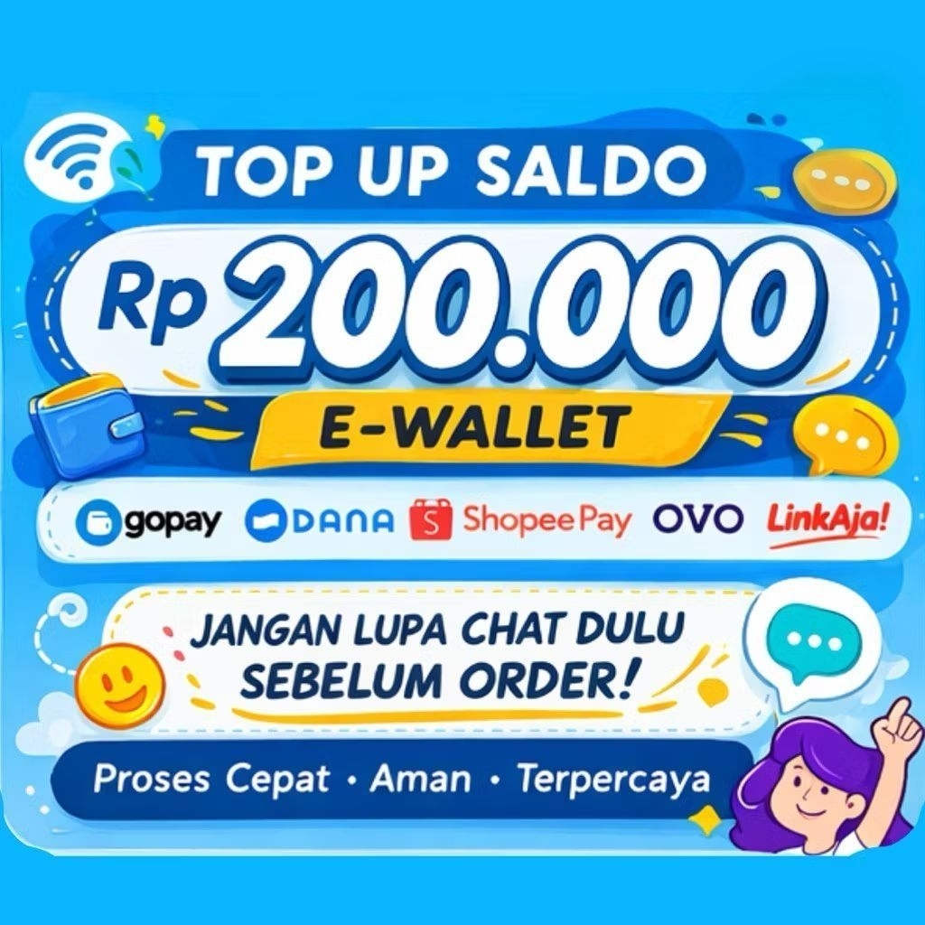 ISI SALDO DIGITAL OVO DANA LINKAJA Gopay ShopeePay