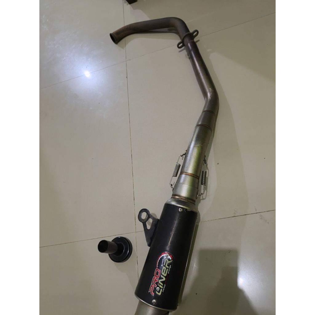 Knalpot / Kenalpot Proliner Original Fullset Short Second