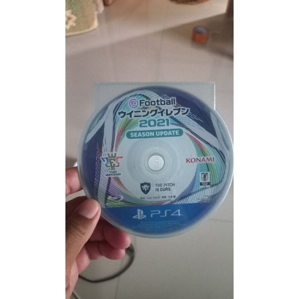 kaset ps4 PES 2021 no cover