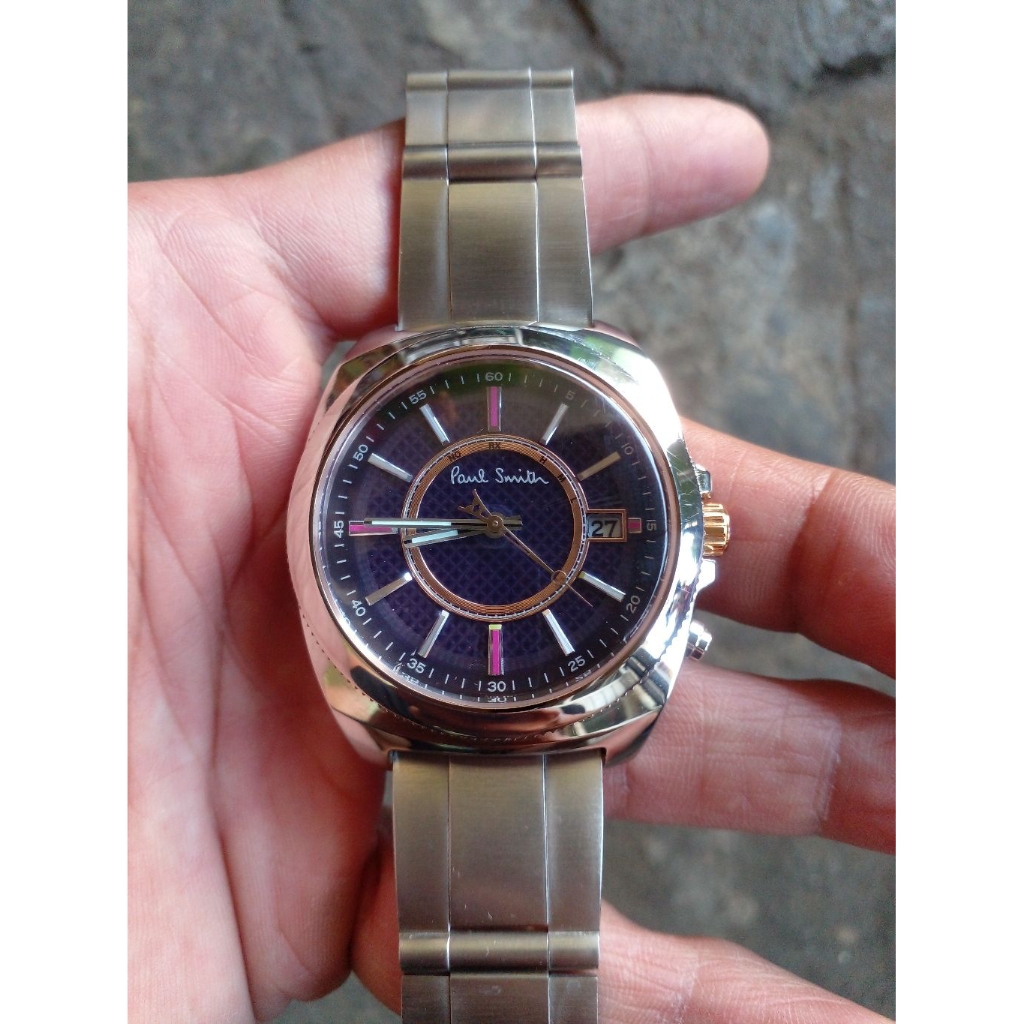 JAM TANGAN PRIA PAUL SMITH by Citizen solar tech radio controlled original seken preloved