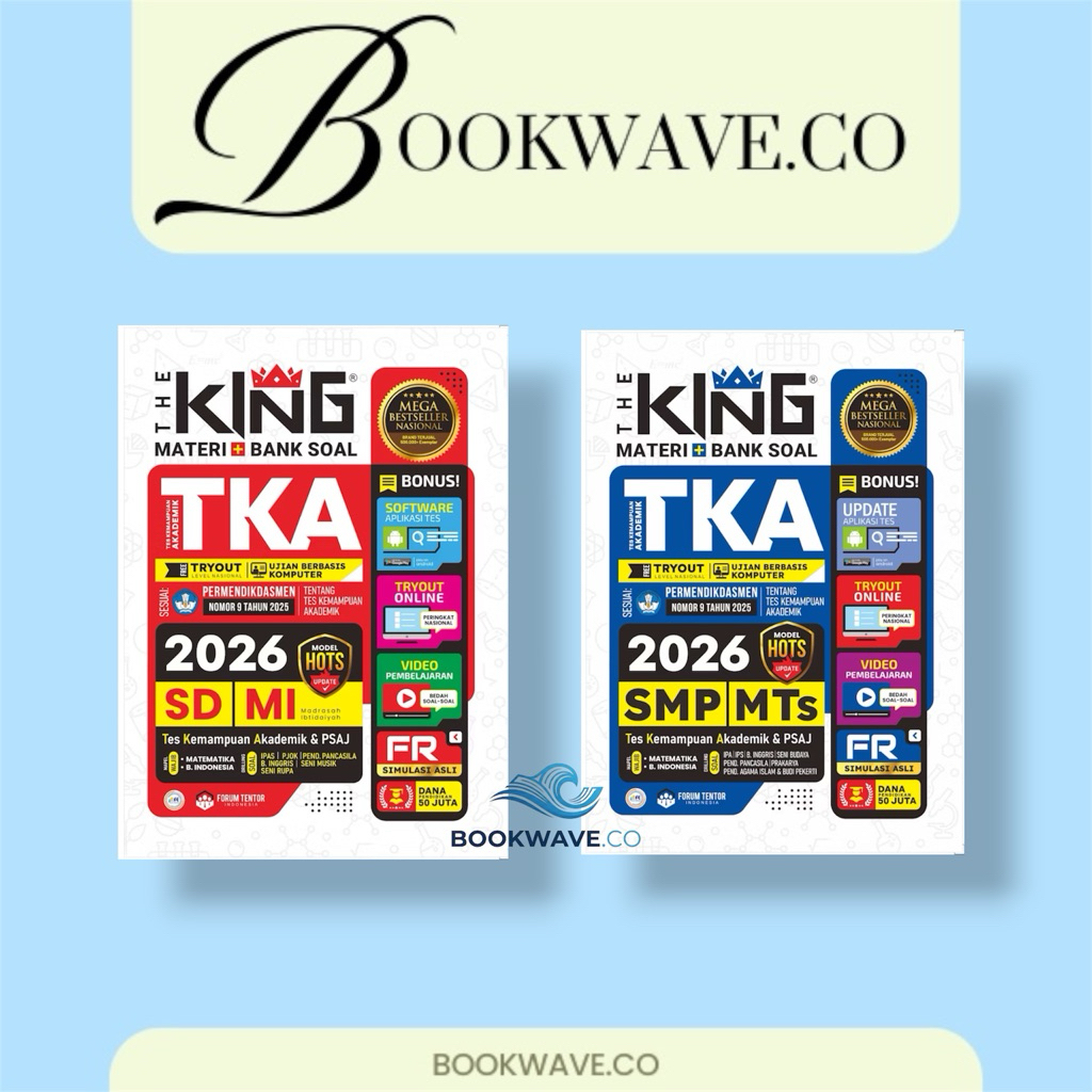 BUKU THE KING TKA 2026 SD/MI - BUKU THE KING TKA 2026 SMP/MTs