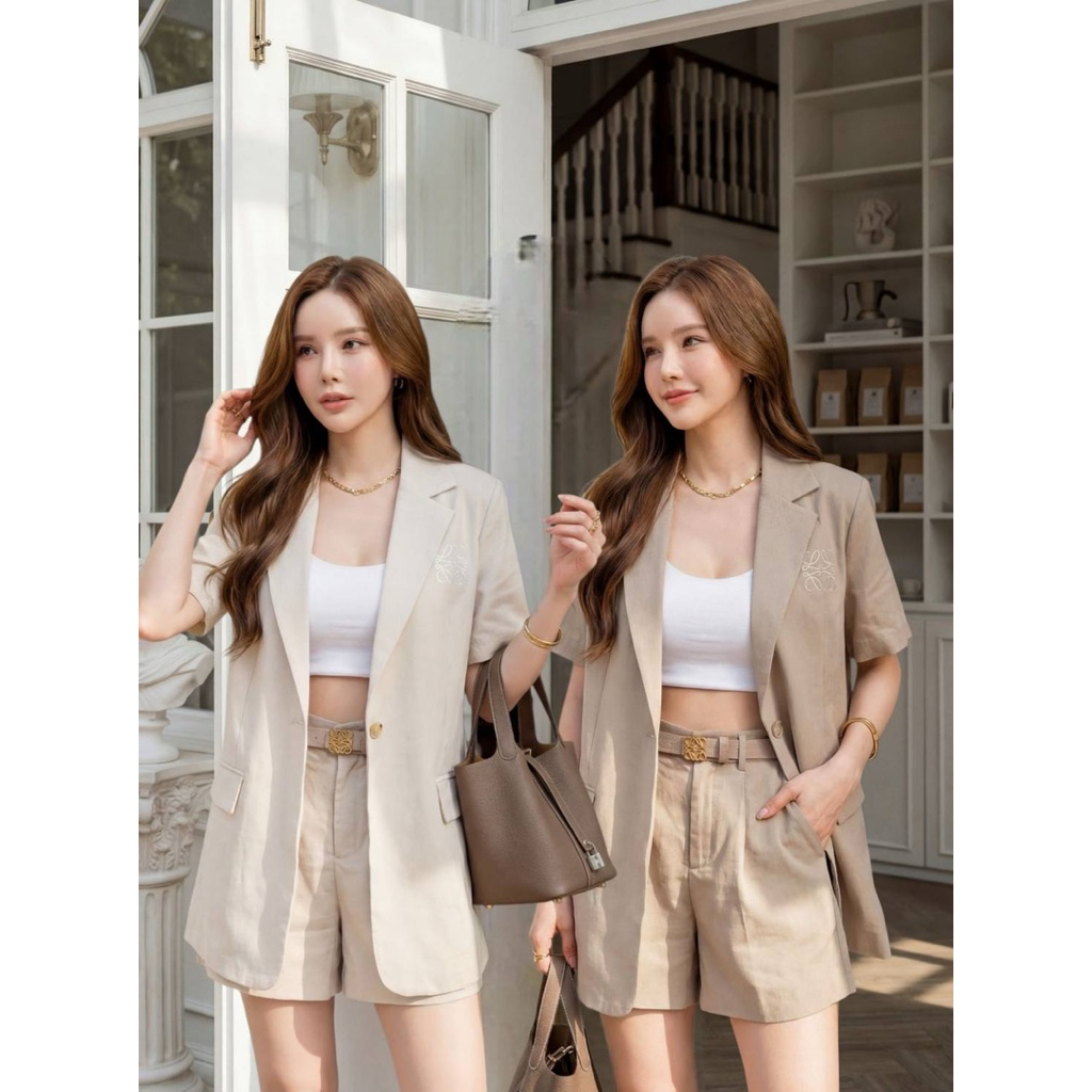 setelan wanita import/ baju wanita import bangkok/ setelan cotton candy bangkok/ set wanita