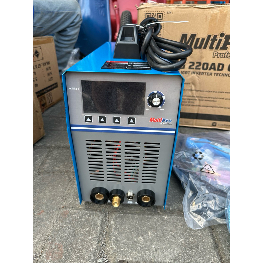 MULTIPRO MESIN LAS ALUMUNIUM ARGON AC DC TIG 220AD GJBT PROMO