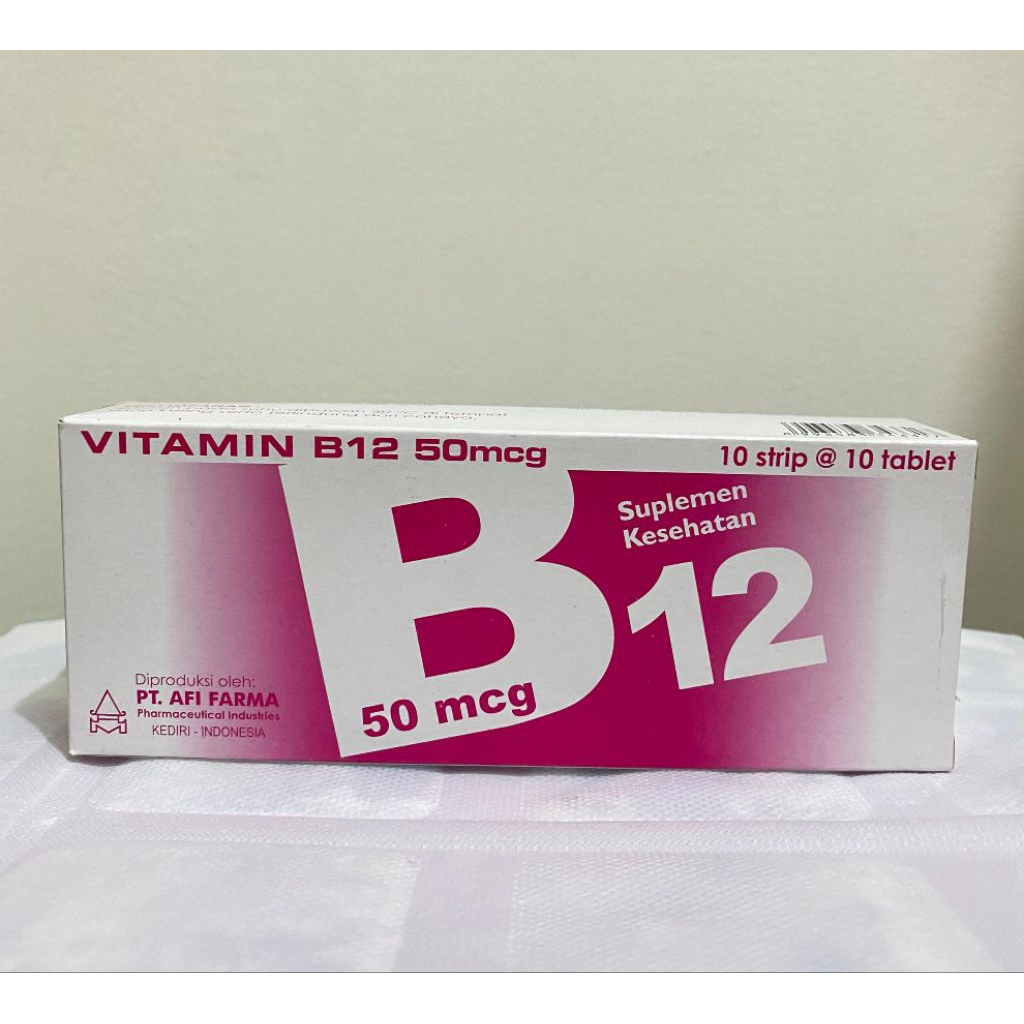 Vitamin B12 IFI Box 100 Tablet