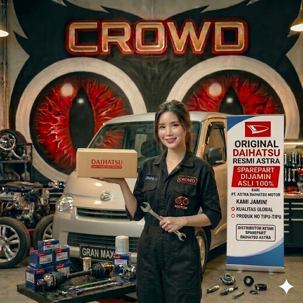 Kampas Rem Depan GRAN MAX LUXIO GRAND MAX ORI TOYOTA 100% ASTRA