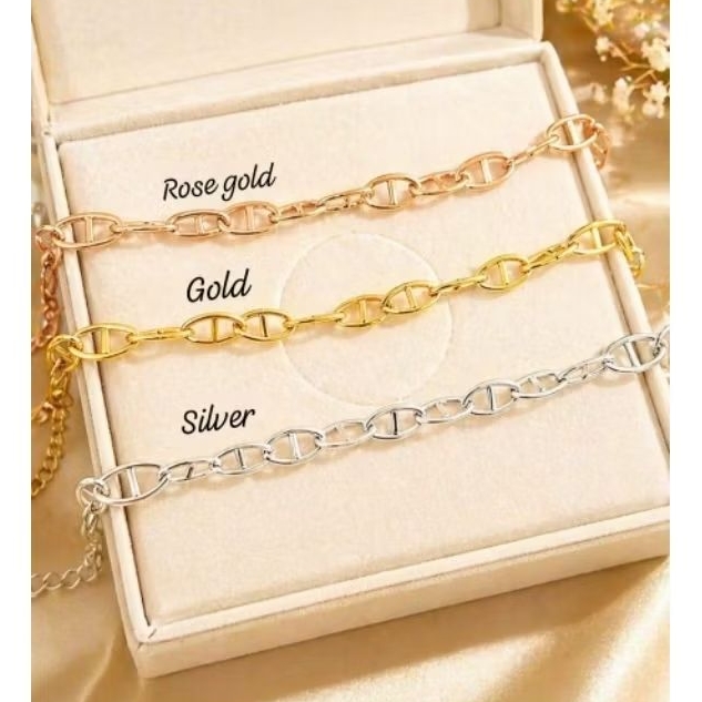 Gelang Tangan Titanium Import Asli