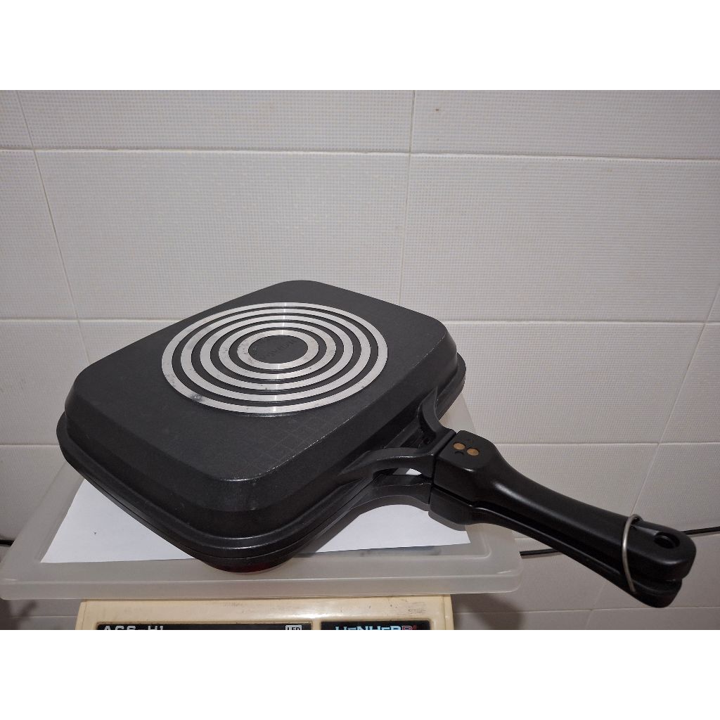 Sico Hamada Non-stick Double Pan, panci wajan bolak-balik anti-lengket Korea