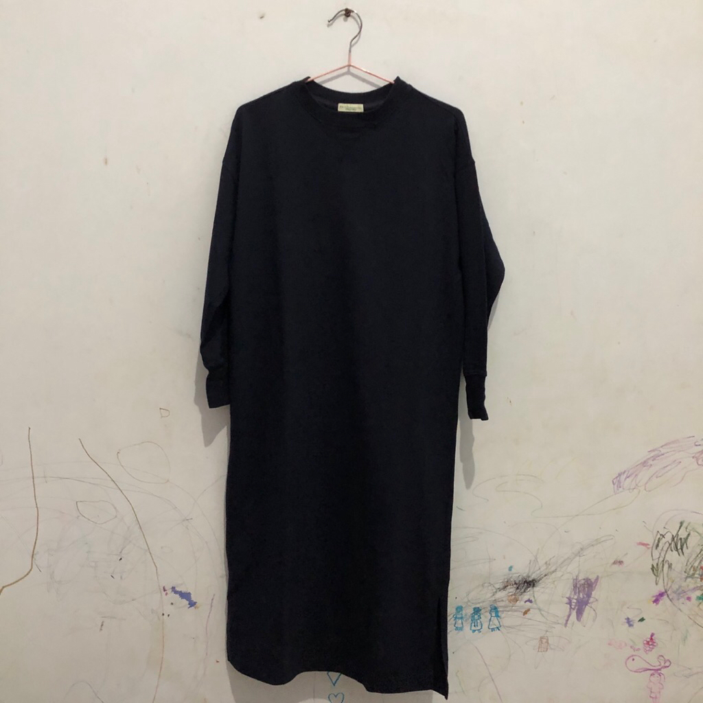 Earth Music & Ecology Sweater Dress Navy